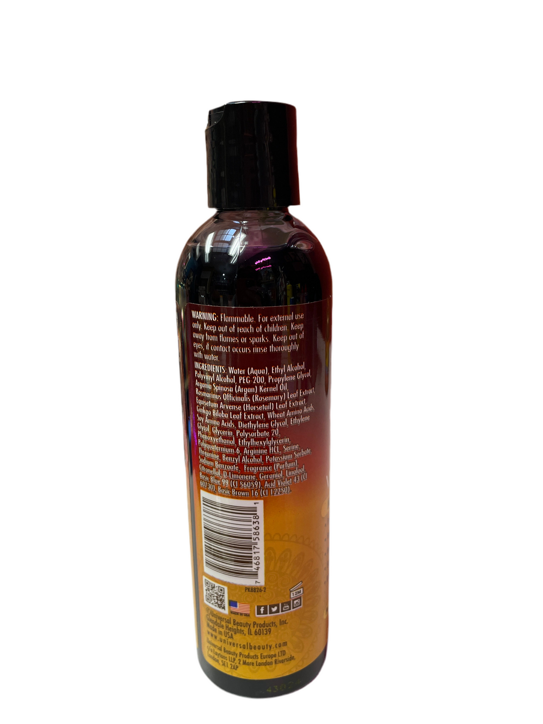 Salon Pro 30 Sec Moroccan Argan Oil Weave Wonder Wrap 2oz - Dark