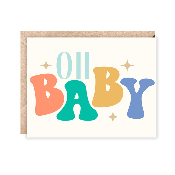 Jolly Rae - Oh Baby Greeting Card