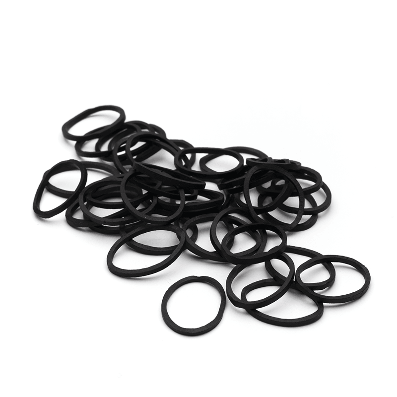 Annie Rubber Bands 500Ct Black Tub