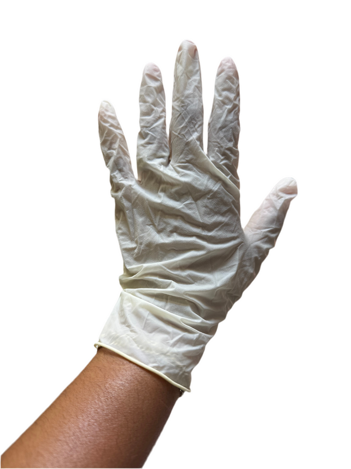 Annie White Latex Gloves (10 pcs)