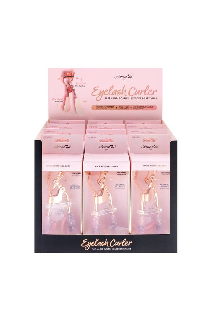 Rose Gold Flat Handle Eyelash Curler