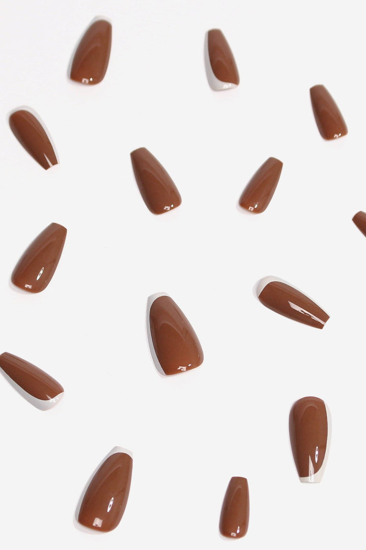 Bonmuz - Toffee Nut | Soft & Durable Press-On Nails