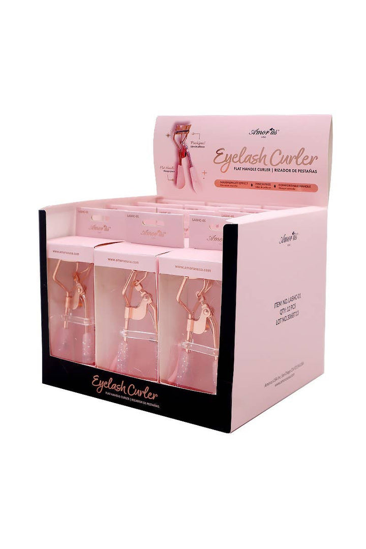 Rose Gold Flat Handle Eyelash Curler