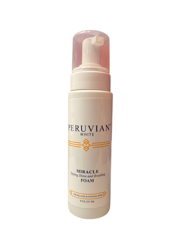 Peruvian White Miracle Shine Foam 8oz