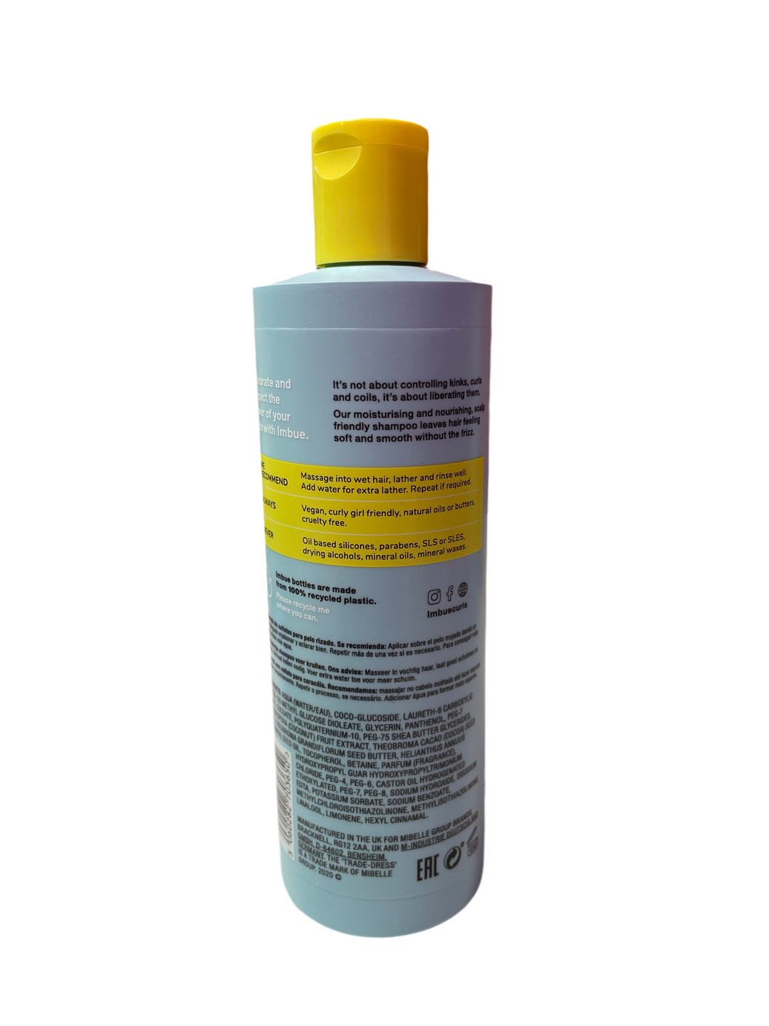 Imbue: Curl Liberating Sulphate Free Shampoo