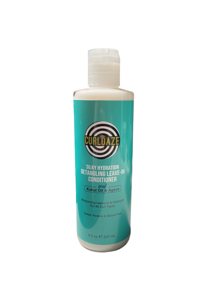 CurlDaze Silky Hydration Detangling Leave-In Conditioner