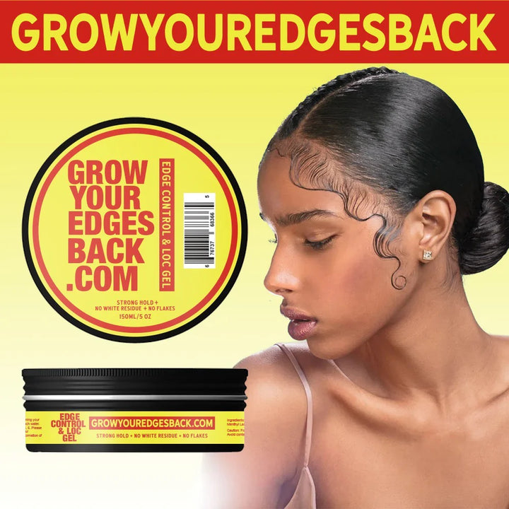 Grow Your Edges Back Edge Control & Loc Gel