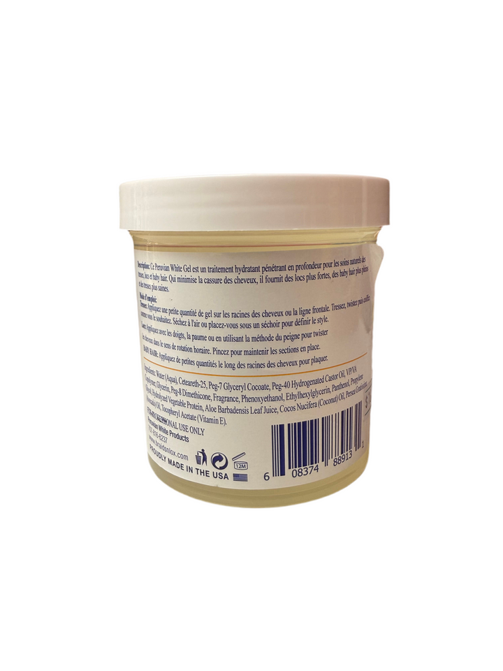Peruvian White Braid Gel