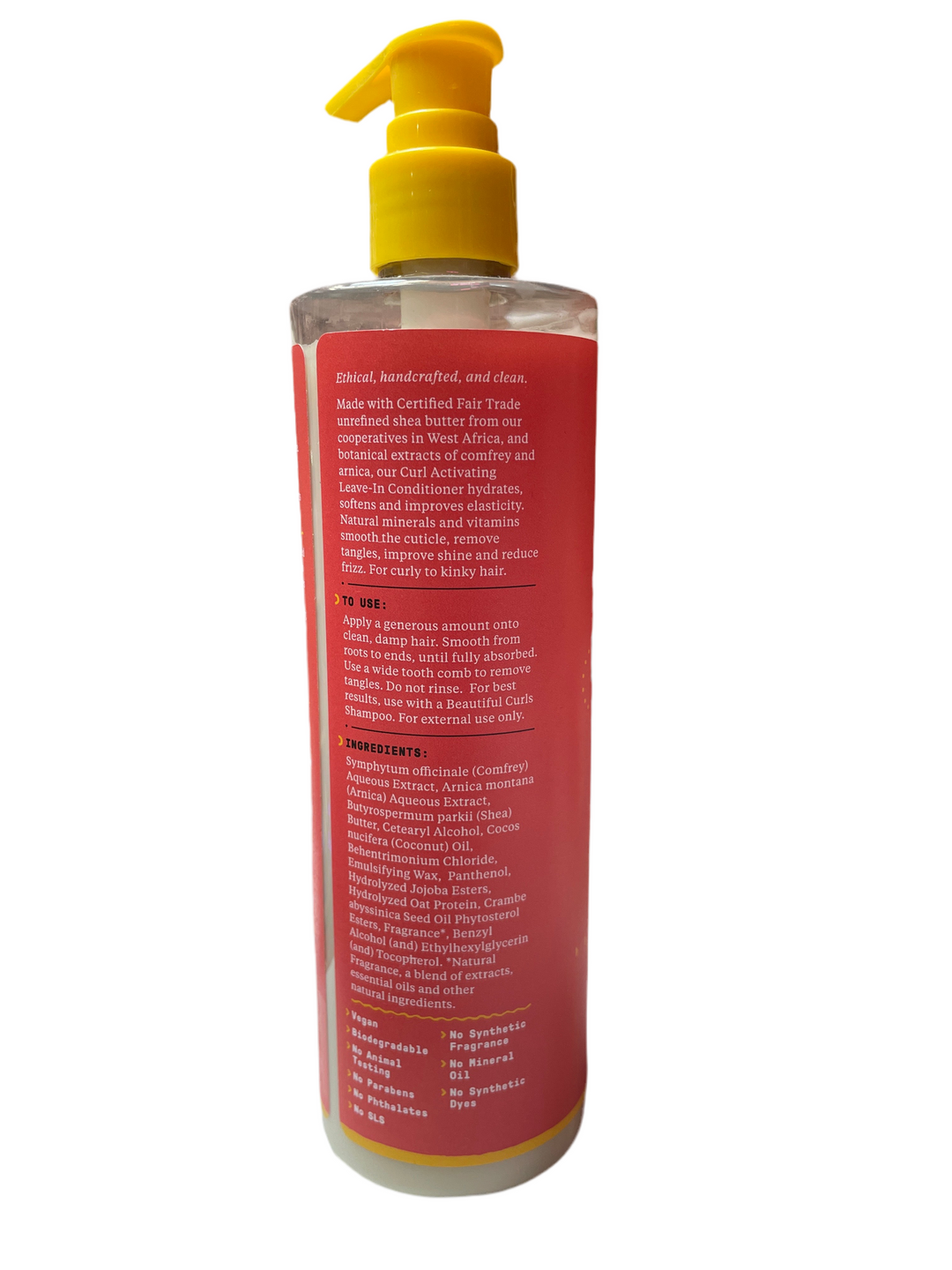 Alaffia: Beautiful Curls- Curl Activating Leave In Conditioner