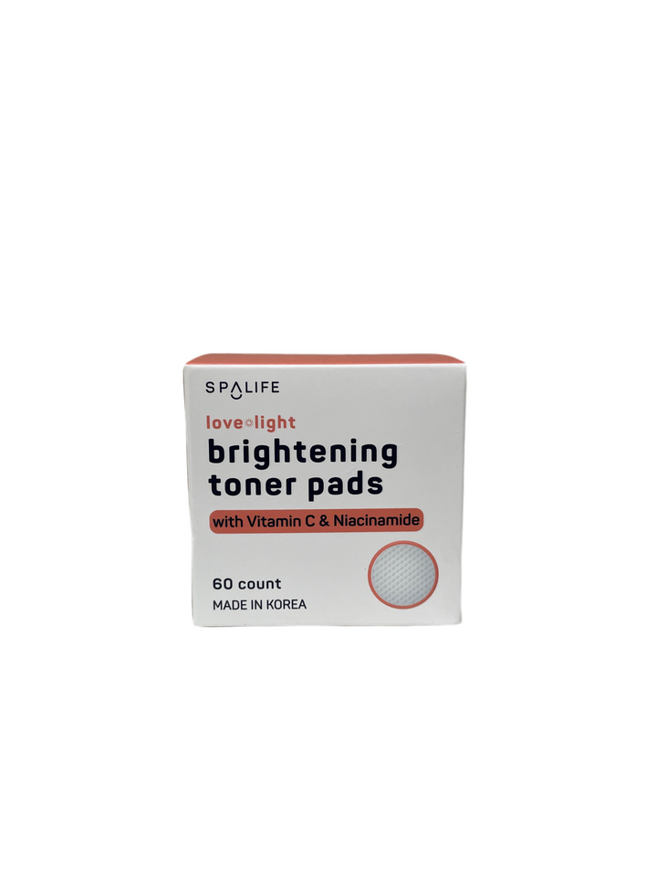 Love + Light Brightening Toner Pads - 60 count