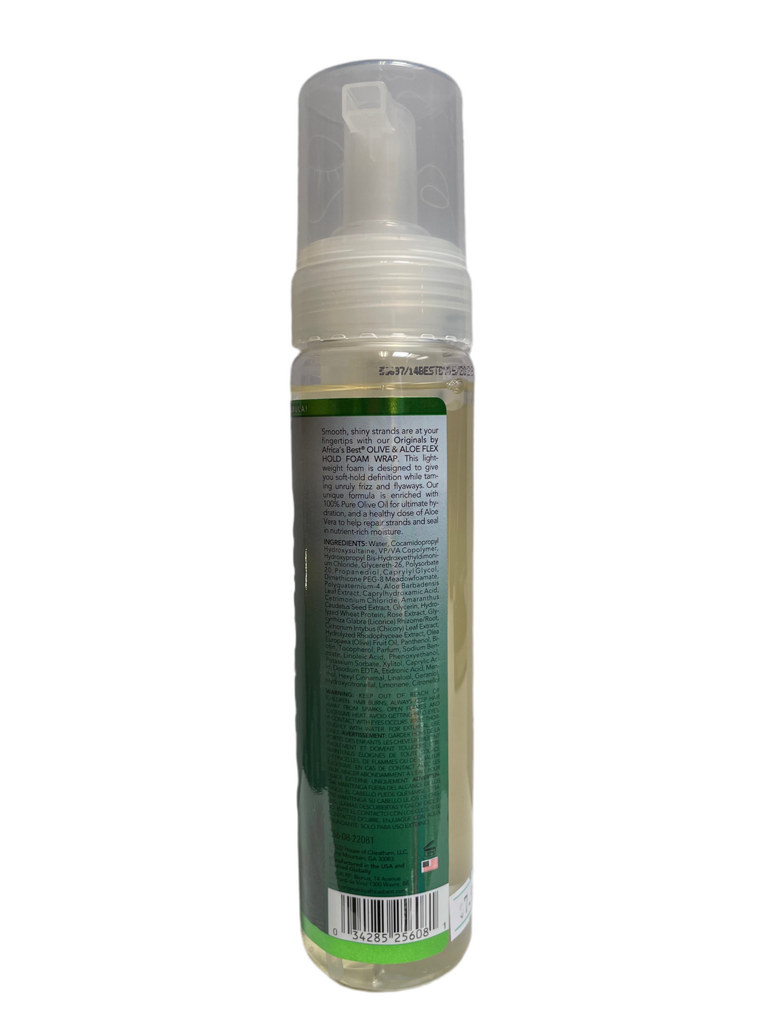 Originals by Africa’s Best Olive & Aloe Flex Hold Foam Wrap