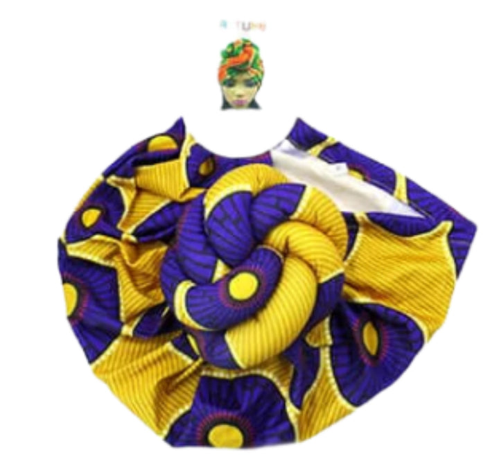 African Print Turban Headwrap