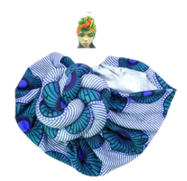 African Print Turban Headwrap