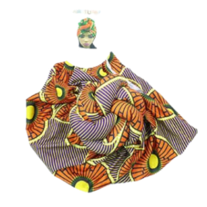 African Print Turban Headwrap