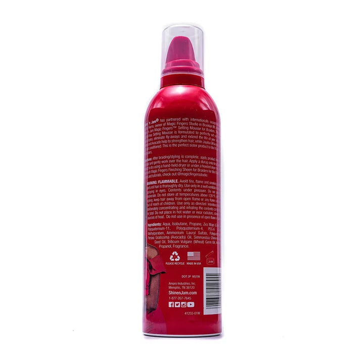 Ampro Shine N' Jam Magic Fingers Hair Mousse