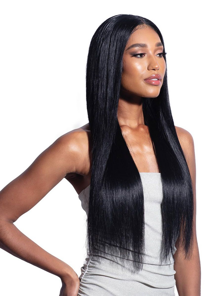 Shake-N-Go Virgin Remy Hair Weave Glossy (3 Bundles Straight) 16”, 18”, 20”