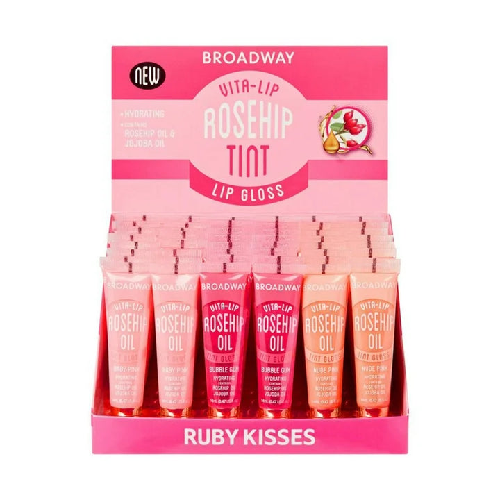 Broadway Lip Gloss - Rosehip Tint Line