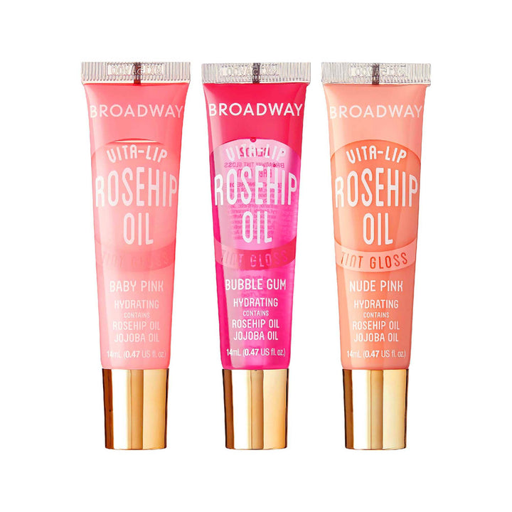 Broadway Lip Gloss - Rosehip Tint Line