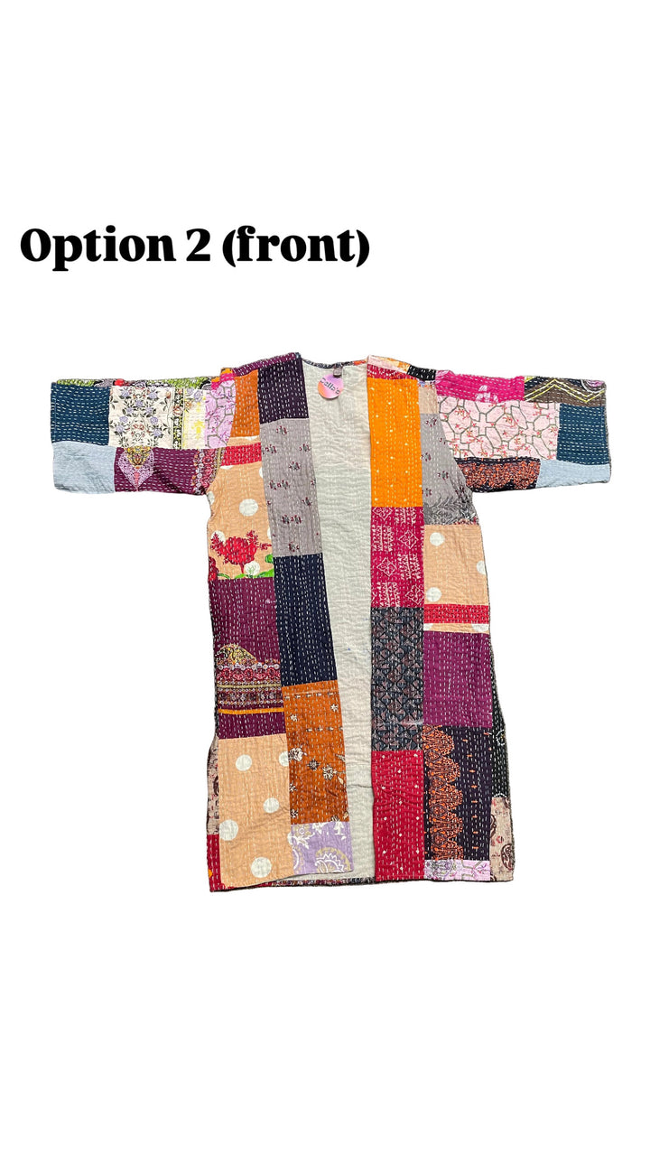 Handmade India Assorted Patchwork Dusters - One of a kind