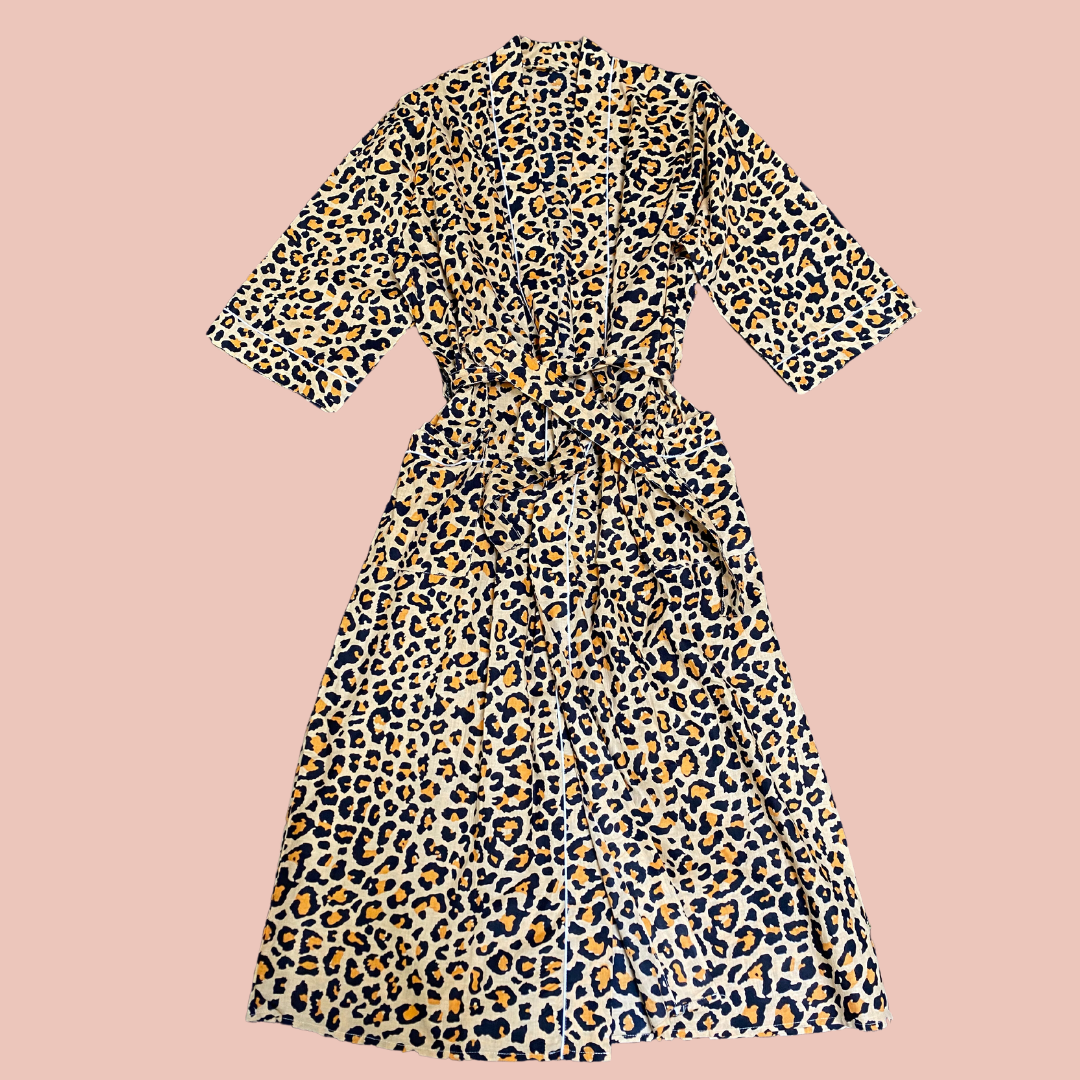 Leopard Lounge Robe