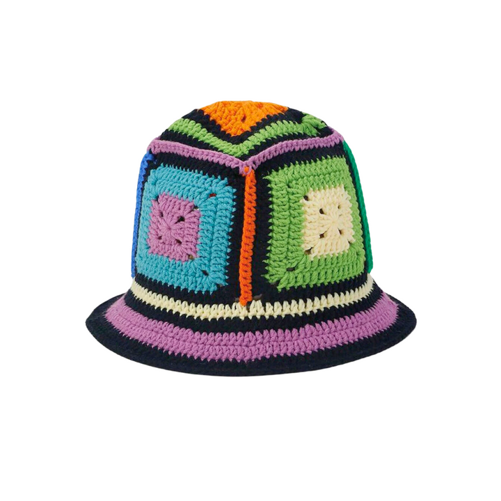 Crochet Bucket Hat (Multi)