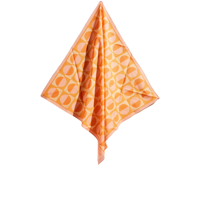 Soleil Bandana in Pink & Orange