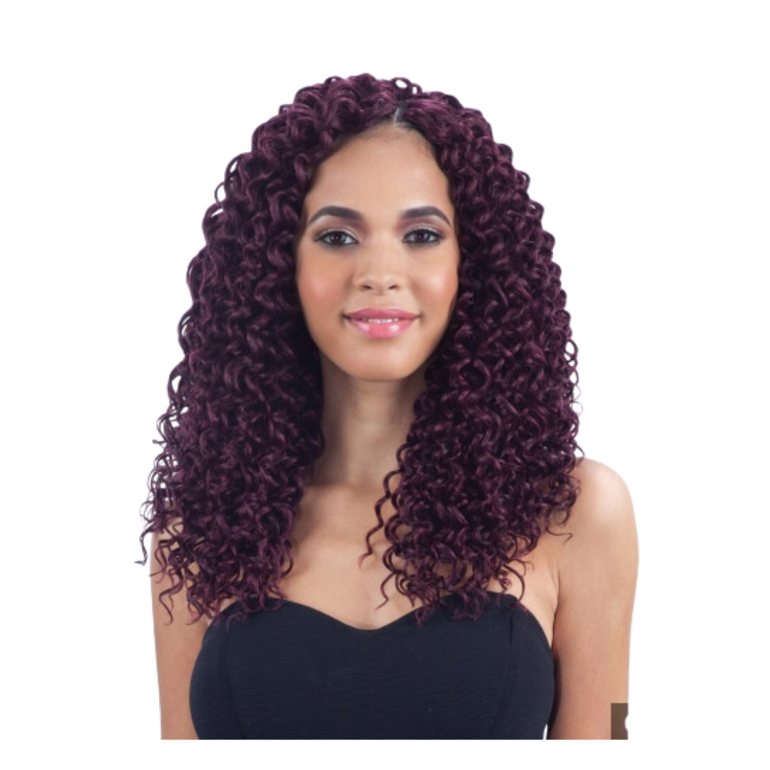 Freetress Synthetic Crochet Hair - Beach Curl 18"