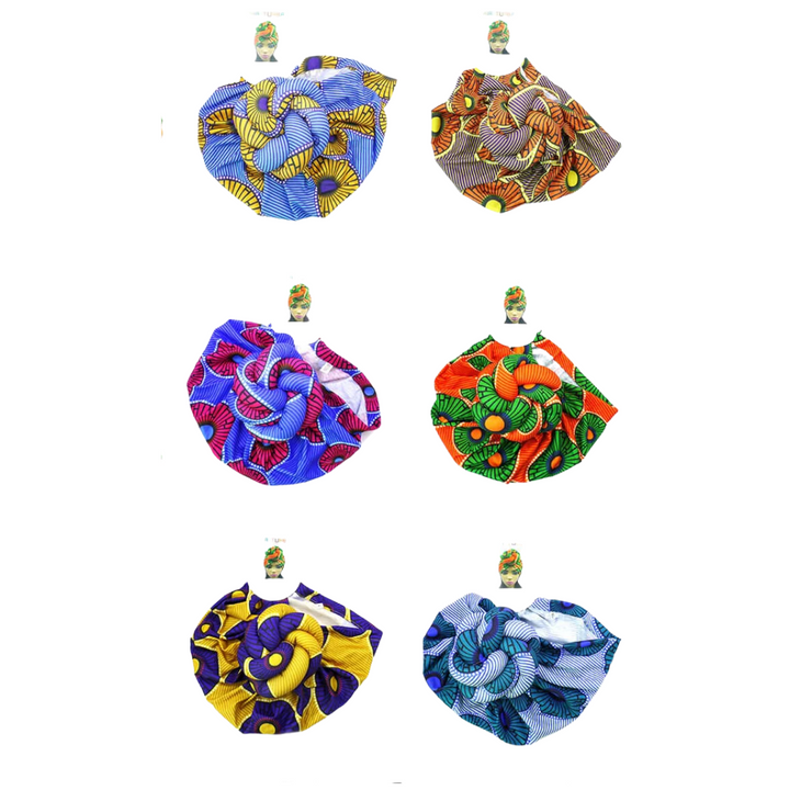 African Print Turban Headwrap