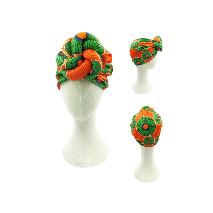 African Print Turban Headwrap