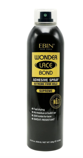 Ebin Wonder Lace Bond Wig Adhesive Spray 14oz