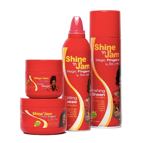 Ampro Shine N' Jam Magic Fingers Hair Mousse