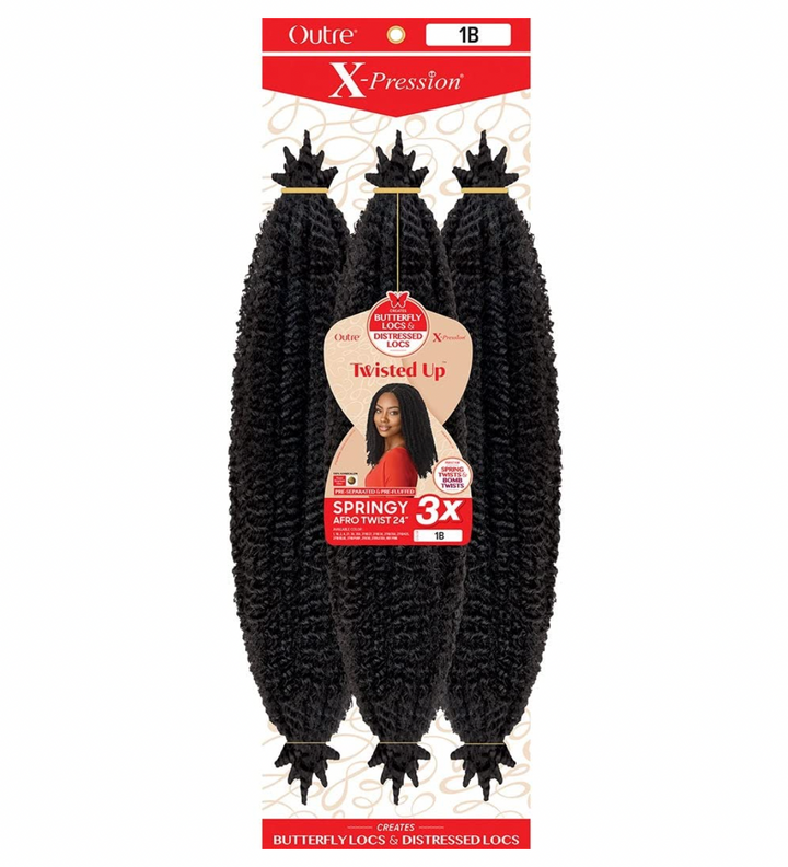 Outre X-Pression - 3X Springy Afro Twist 24"