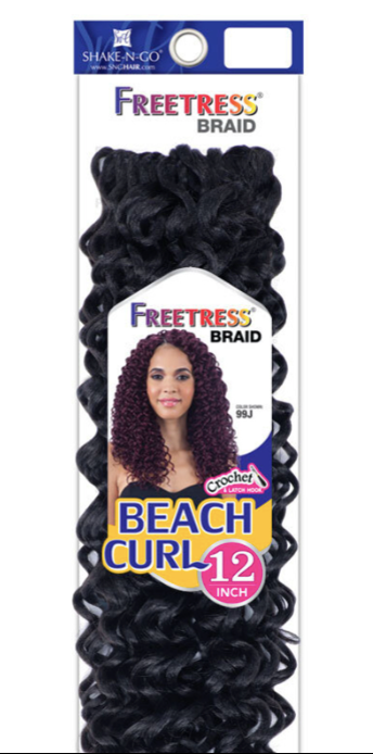 Freetress Synthetic Crochet Hair - Beach Curl 18"