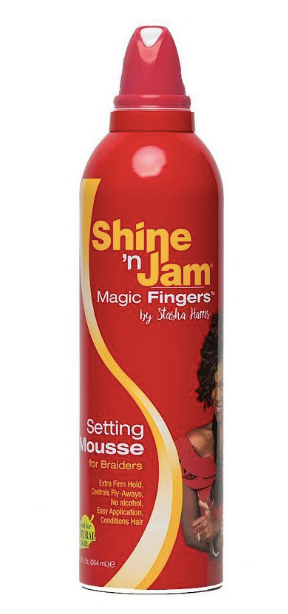 Ampro Shine N' Jam Magic Fingers Hair Mousse