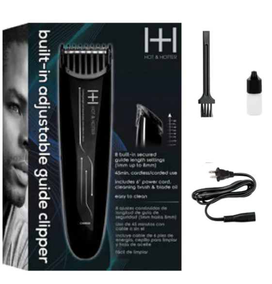 Annie: Hot & Hotter Adjustable Guide Rechargeable Clipper