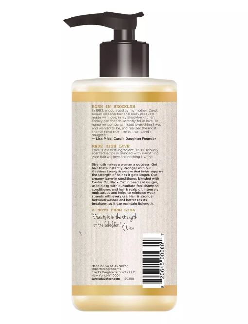 Carol's Daughter Goddess Strength Leave In Conditioner