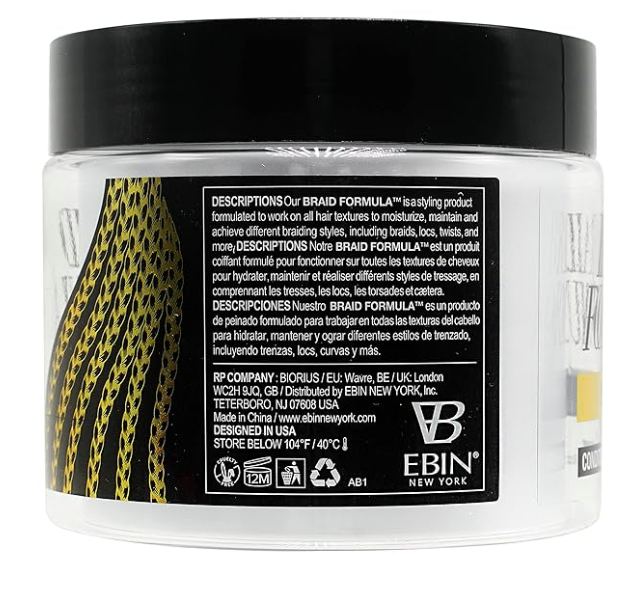 Ebin Braid Formula Conditioning Gel Super Hold