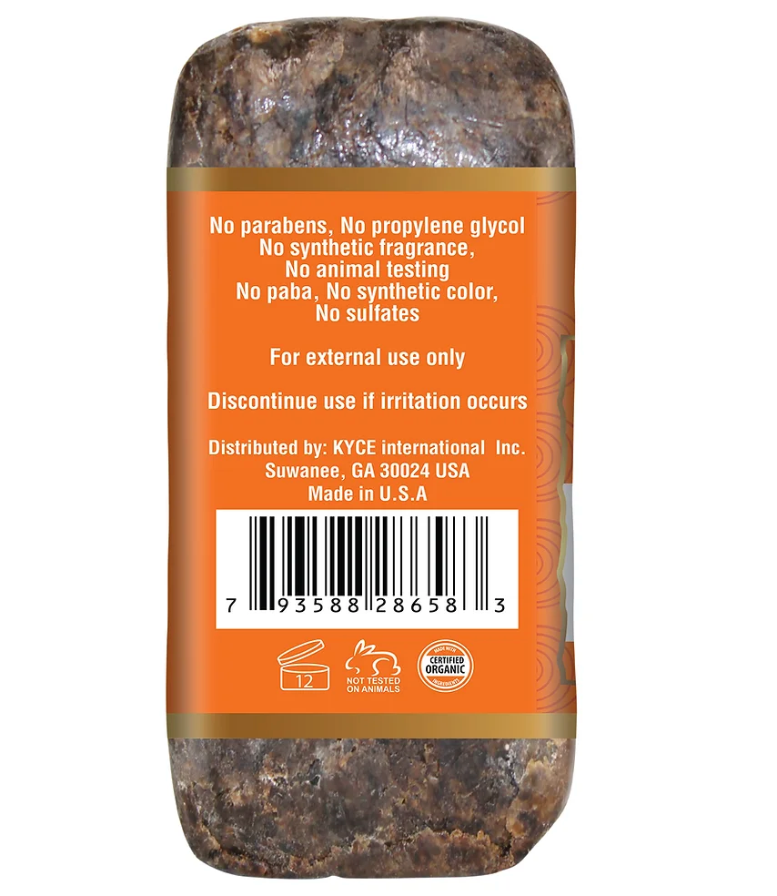 It's Pure Natural African Black Soap, Extra Rich Shea Butter 6oz