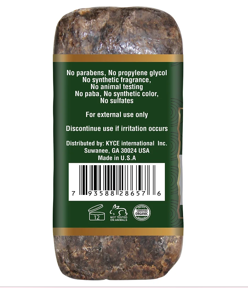 It's Pure Natural African Black Soap, Tea Tree Oil 6oz