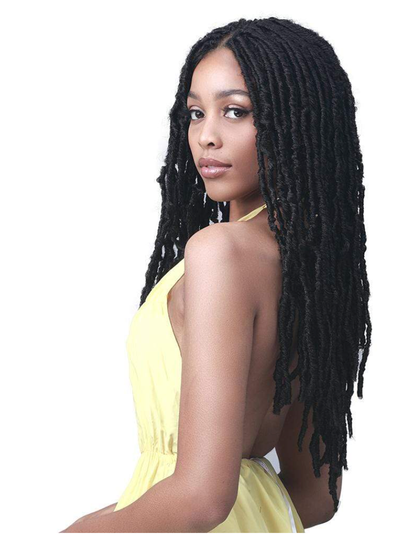 Bobbi Boss Natural Style Lace Front Wig (MLF618 Nu Locs 24")