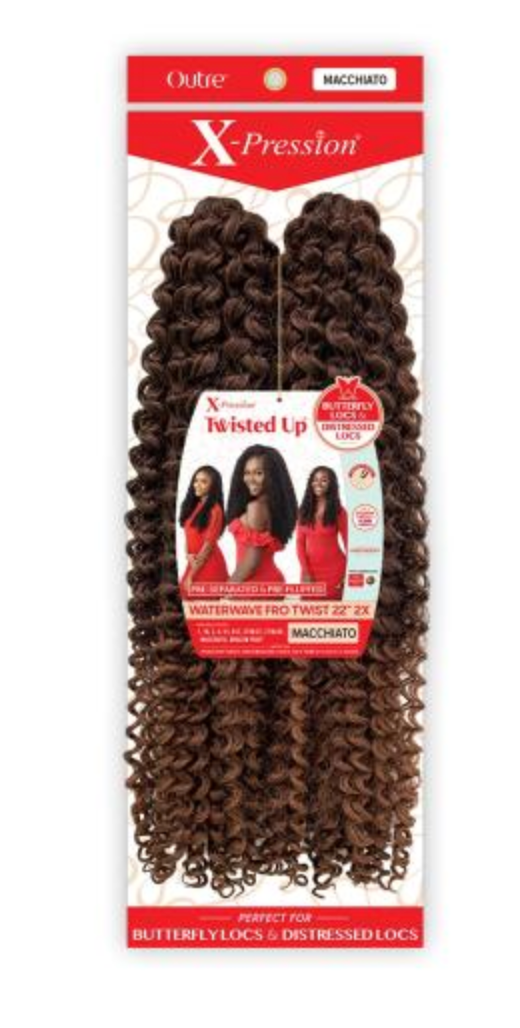 Outre X-Pression - 2X Twisted Up Water Wave Fro Twist 22"