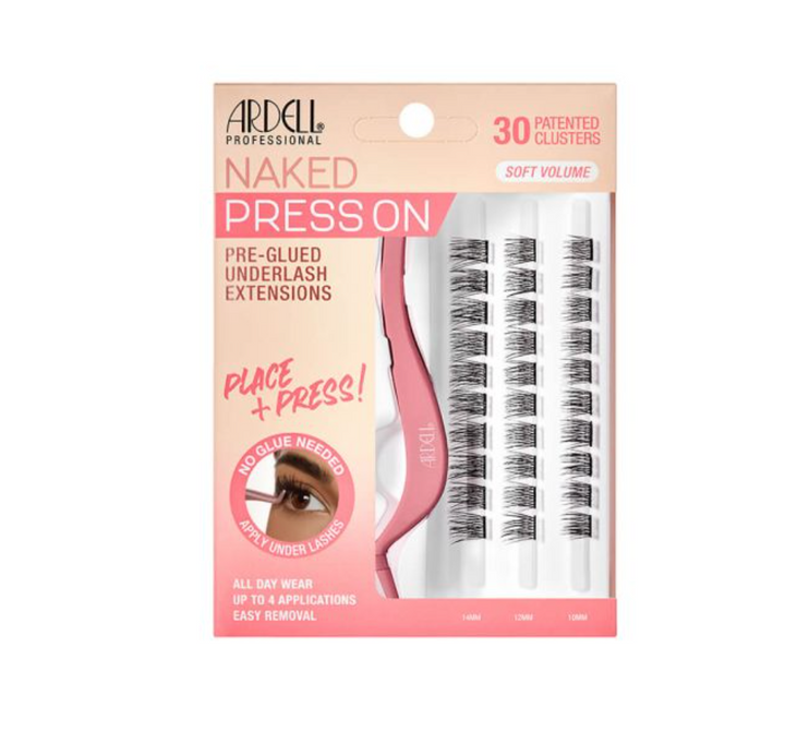 Ardell Naked Press On Natural, Lightweight Pre-glued Lashes - Soft Volume