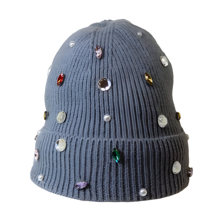 Jeweled Beanie Hat