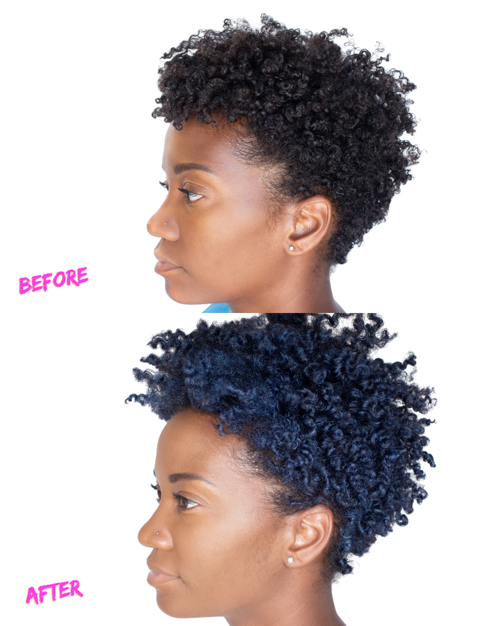 Gemini Naturals Temporary Hair Color Gel - Cobalt (4oz)