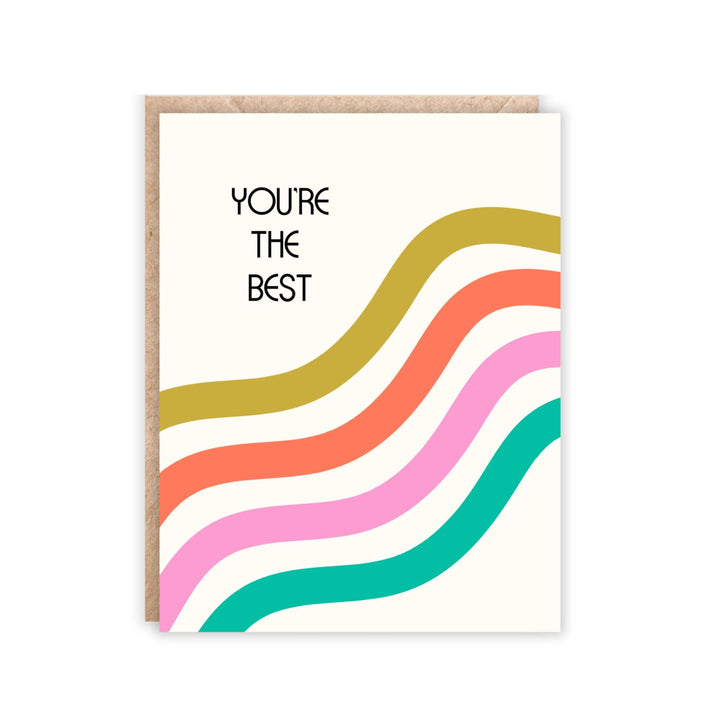 Jolly Rae - You're the Best Greeting Card