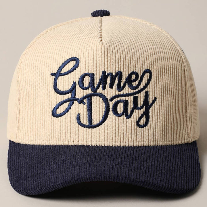 Game Day Corduroy Hat