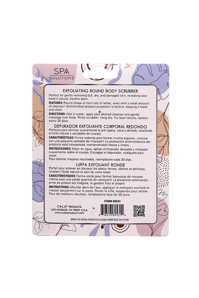 Exfoliating Body Scrubber - Baby Blue