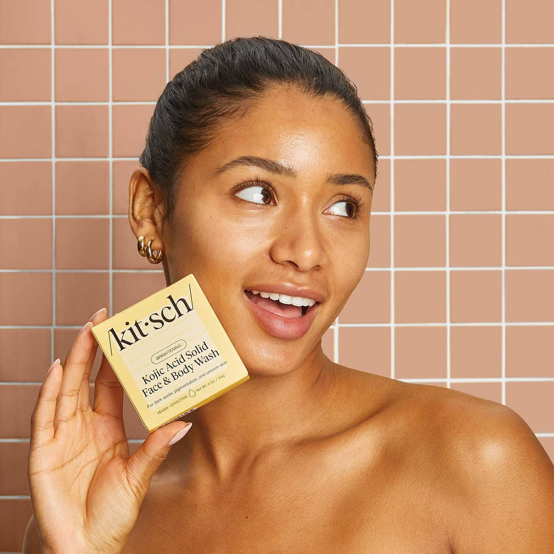 KITSCH - Kojic Acid Turmeric Face and Body Bar