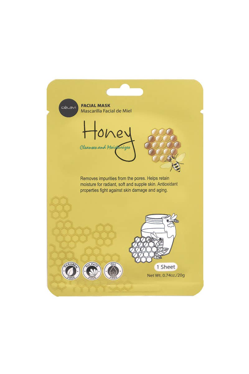 Celavi Honey Facial Mask Moisturizes