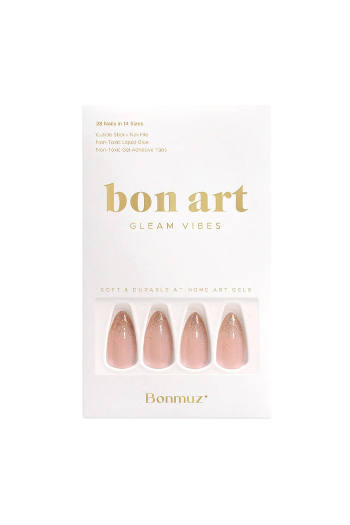 Bonmuz - Golden Prosperity | Soft & Durable Press-On Nails